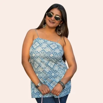 Back Slvees Short Kurti